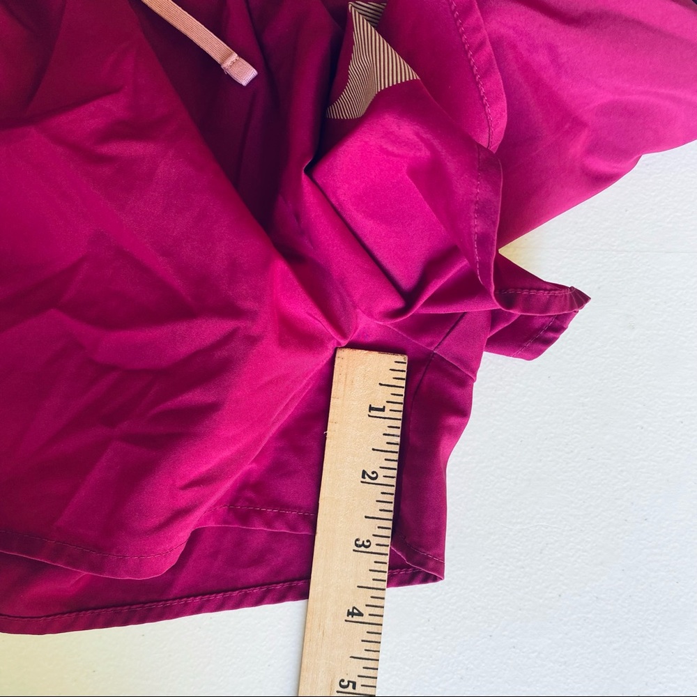 Nike Swoosh Size Medium Wine Purple Shorts w Linin - Picture 6 of 6
